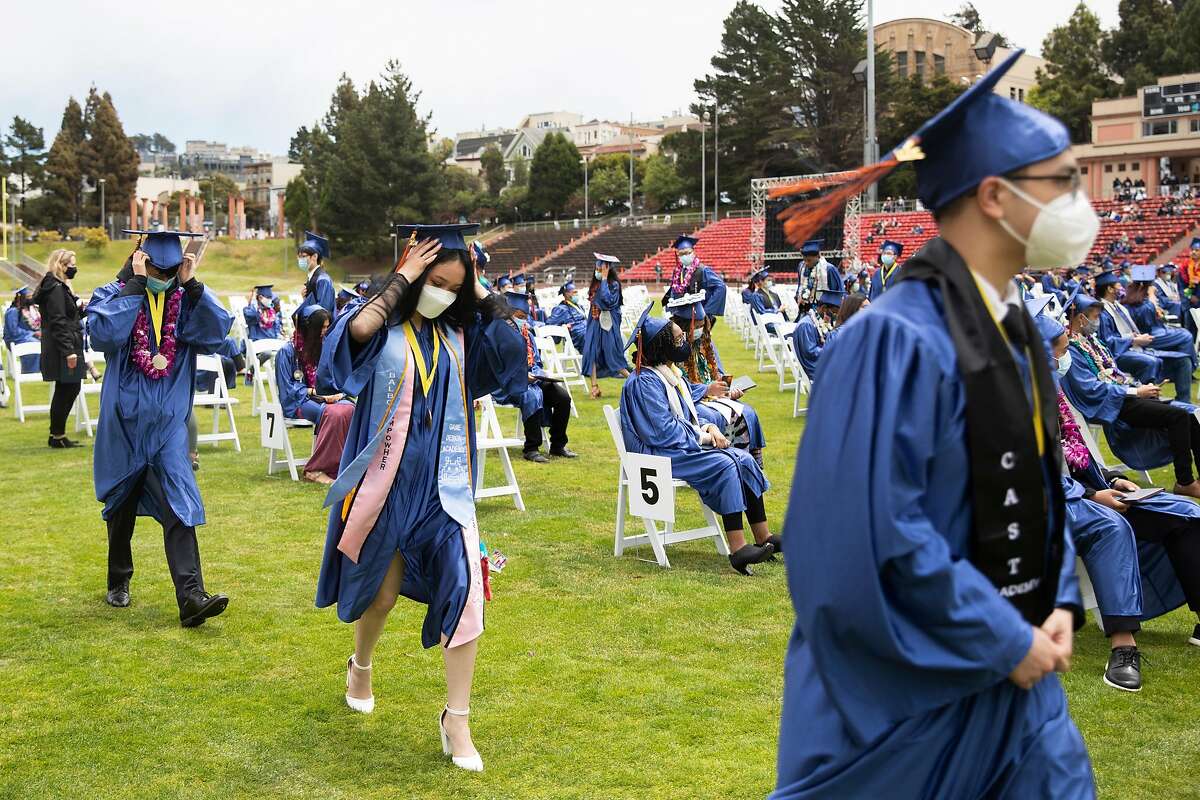 S.F. high school seniors graduate in person after a difficult year