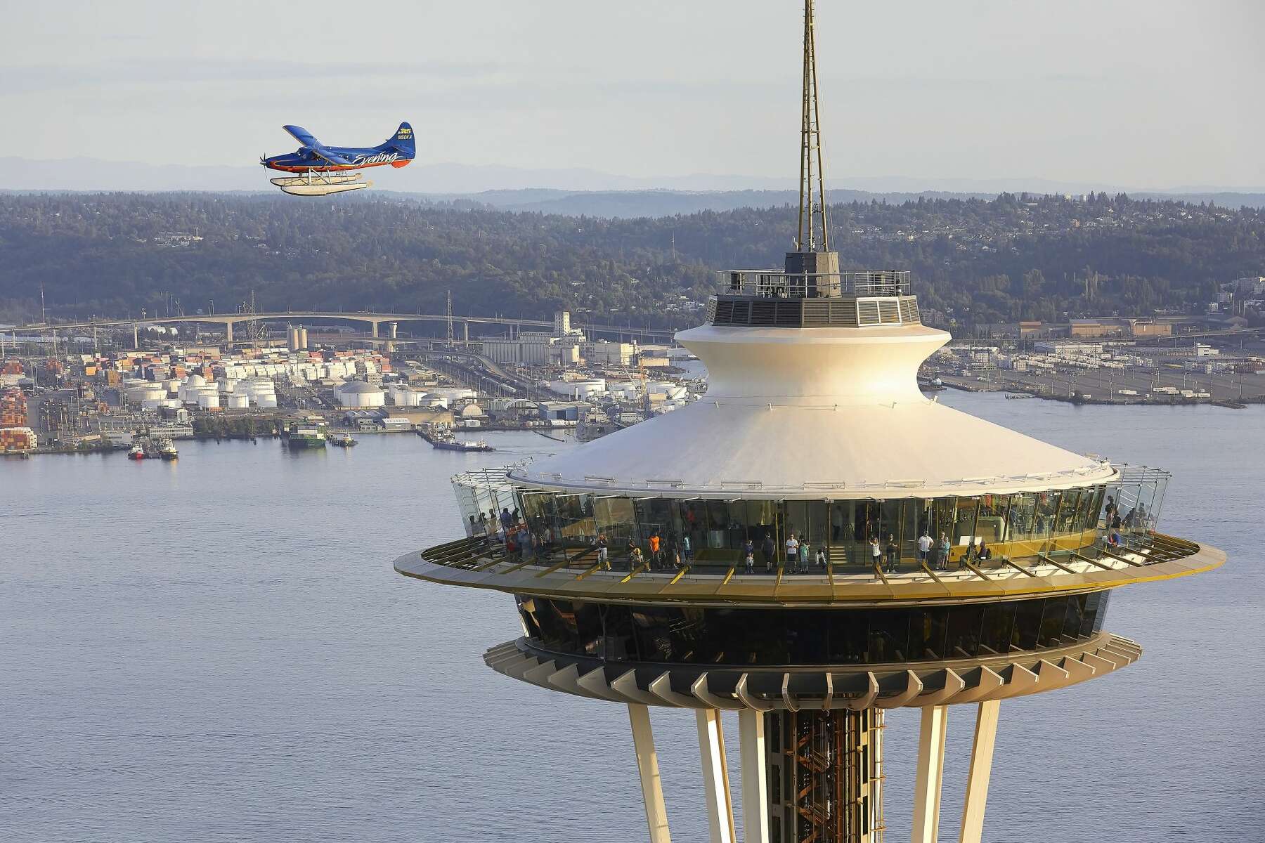 Space needle in Seahawks colors  Seattle photography, Seattle travel,  Washington state travel