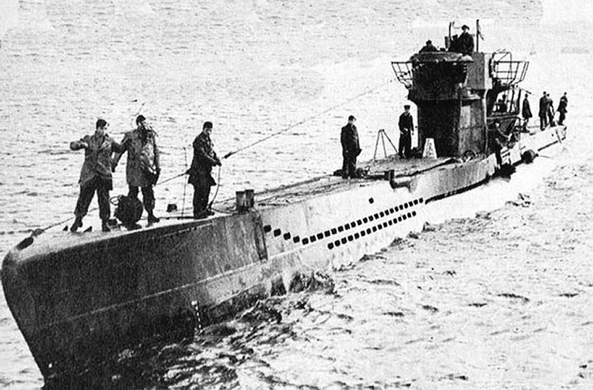 U-1206 was the pride of Nazi Germany’s navy when it went into service in March 1944. 