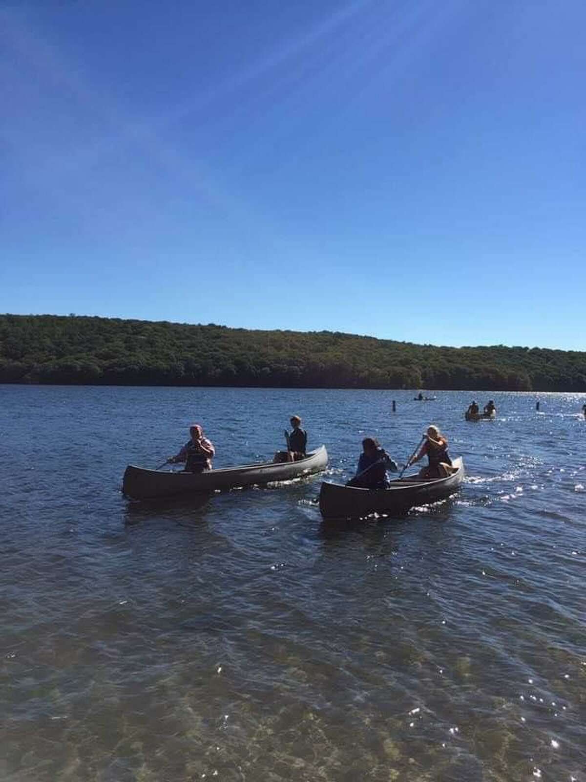New Fairfield's Girl Scout troops gathered at Camp Candlewood annually for the weekend encampment called Camporee.
