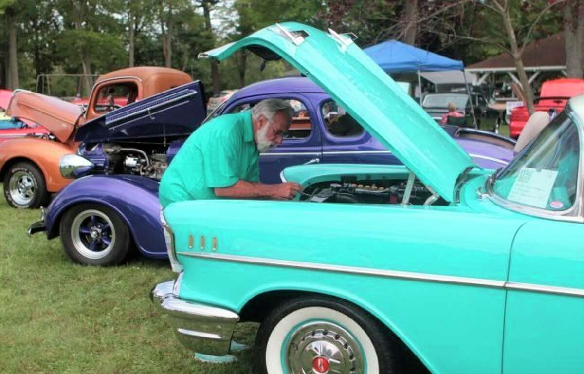 Evart Car Club has hosted a car show for 26 years. Due to COVID-19 restrictions the 2020 and 2021 shows were cancelled. (Pioneer file photo)