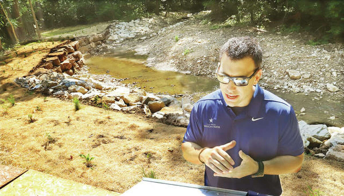 Godfrey celebrates watershed improvement