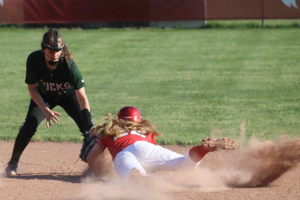 Benzie Central hosts Pine River in varsity softball on June 2. 