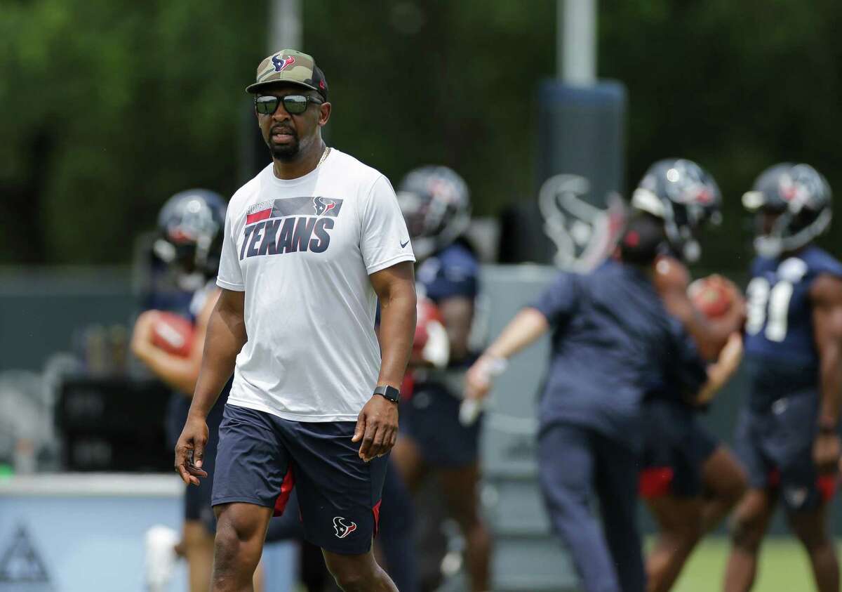Texans quarterbacks coach Pep Hamilton is expected to be a candidate for the Panthers' offensive coordinator opening.
