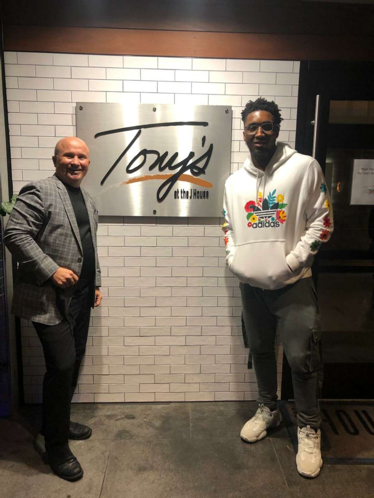NBA player Donovan Mitchell of the Utah Jazz at JHouse in Greenwich on Oct. 21, 2020.