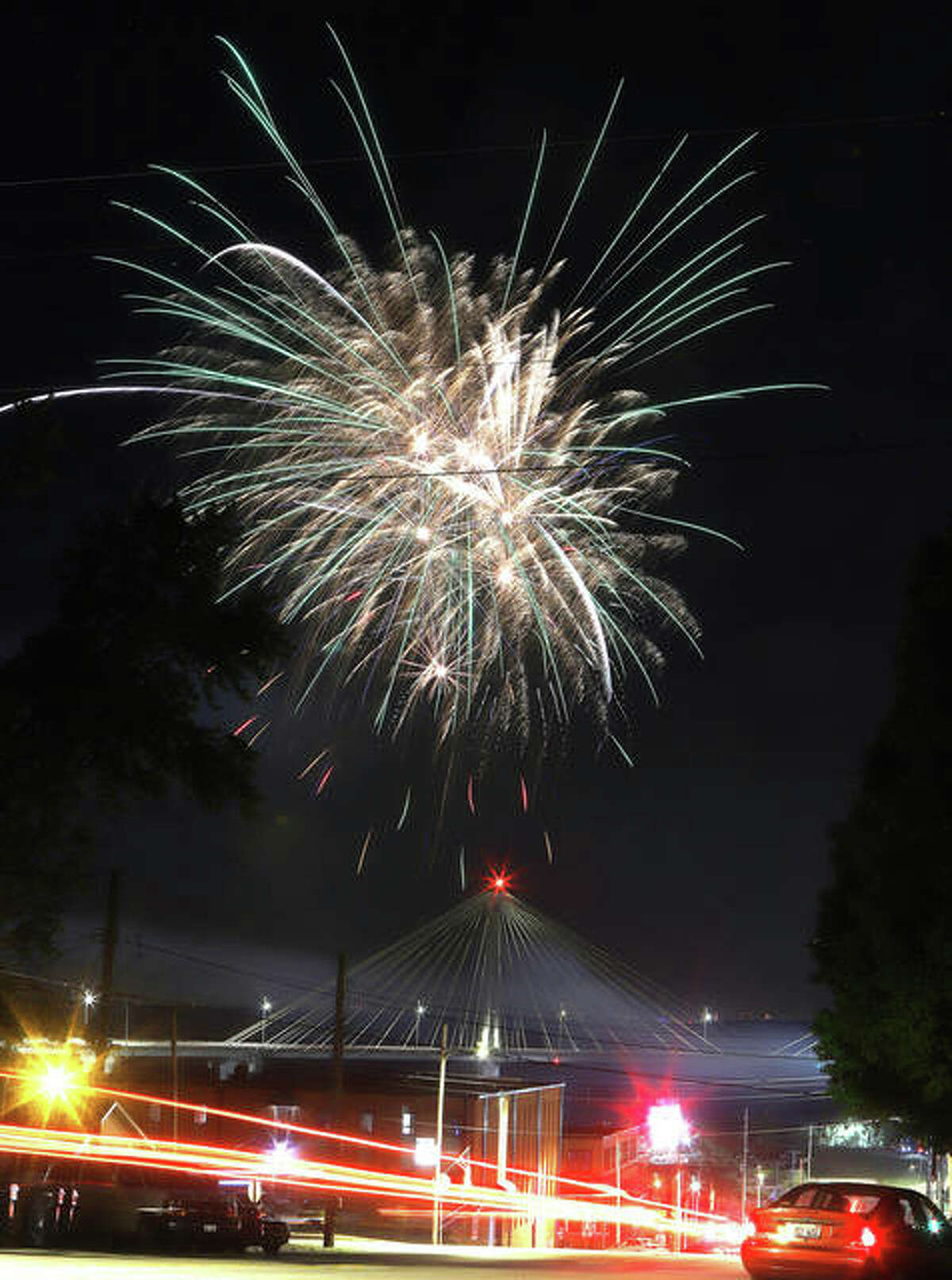 Weekly fireworks start in Alton, Grafton