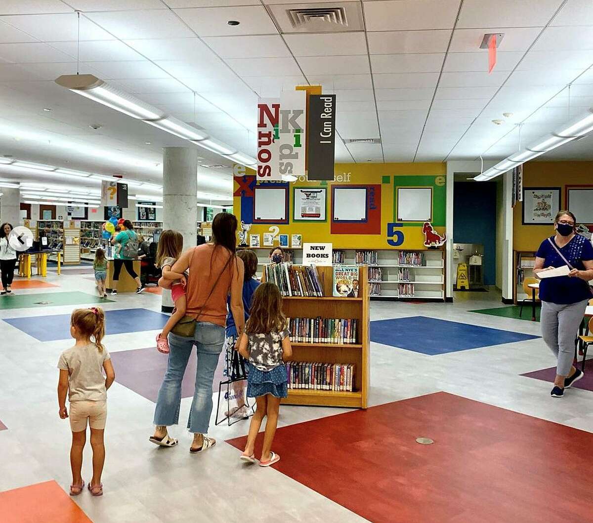 Northwest Harris County patrons excited to see their librarians, books