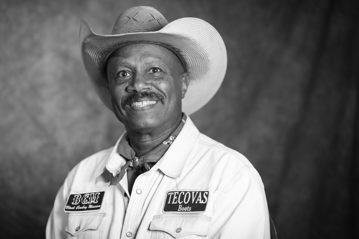 Larry Callies, founder of the Black Cowboy Museum, in Rosenberg on Thursday, May 20, 2021.