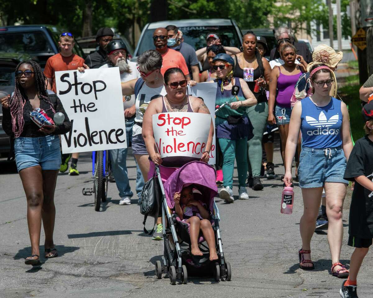 In Albany, Families March For Safety From Gun Violence