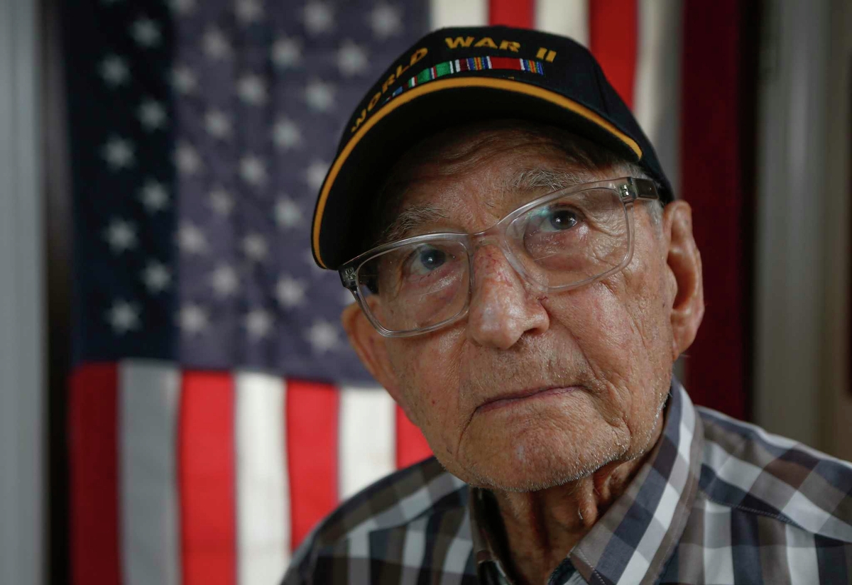 Mario Saladino, World War II veteran who was stationed at Sugamo prison, where Japanese war criminals were held during post-war trials until execution Friday, June 4, 2021, in Pearland.
