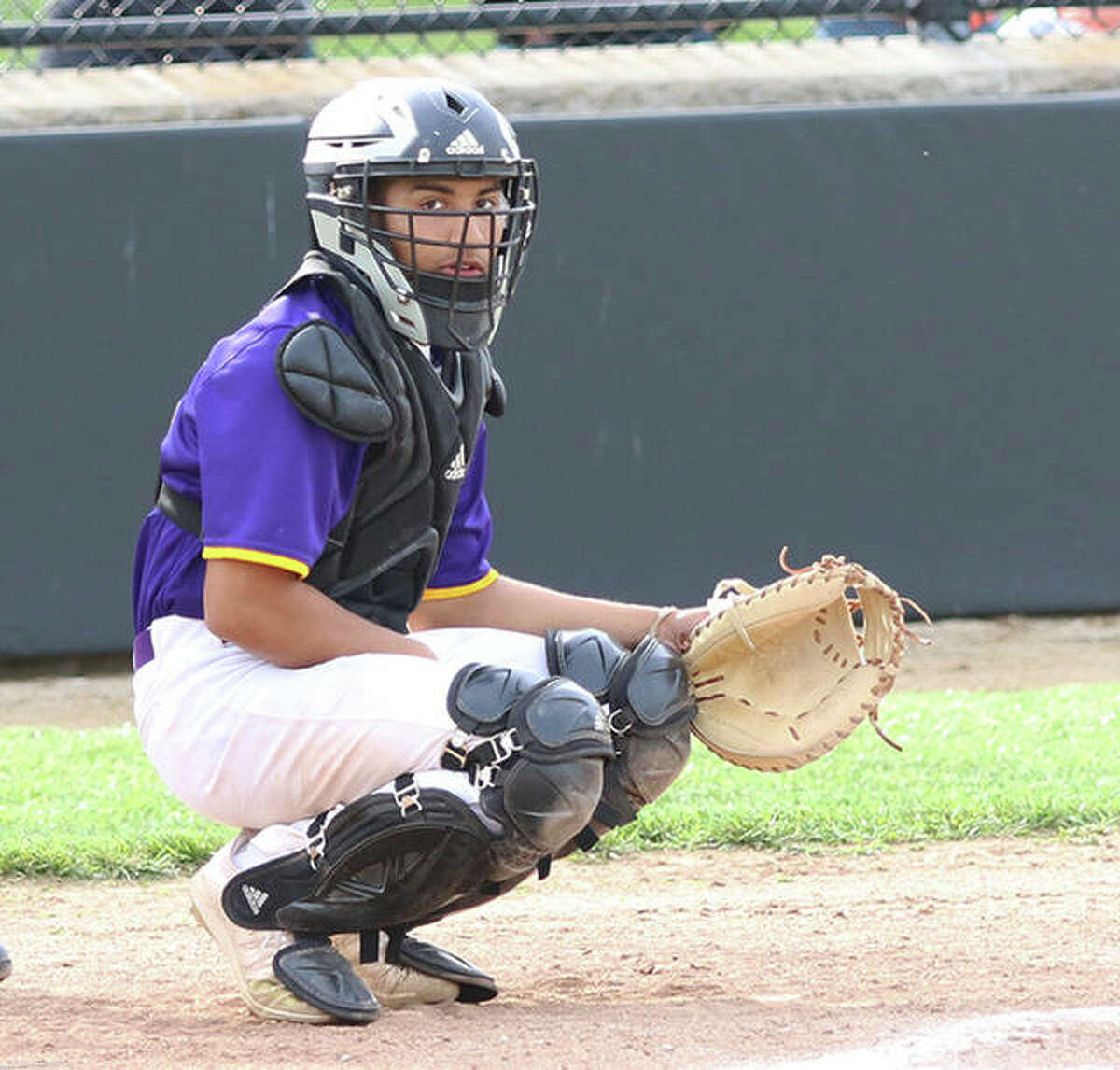 CM catcher Miguel Gonzalez had two hits in the Eagles’ Class 3A regional loss Friday at Highland.