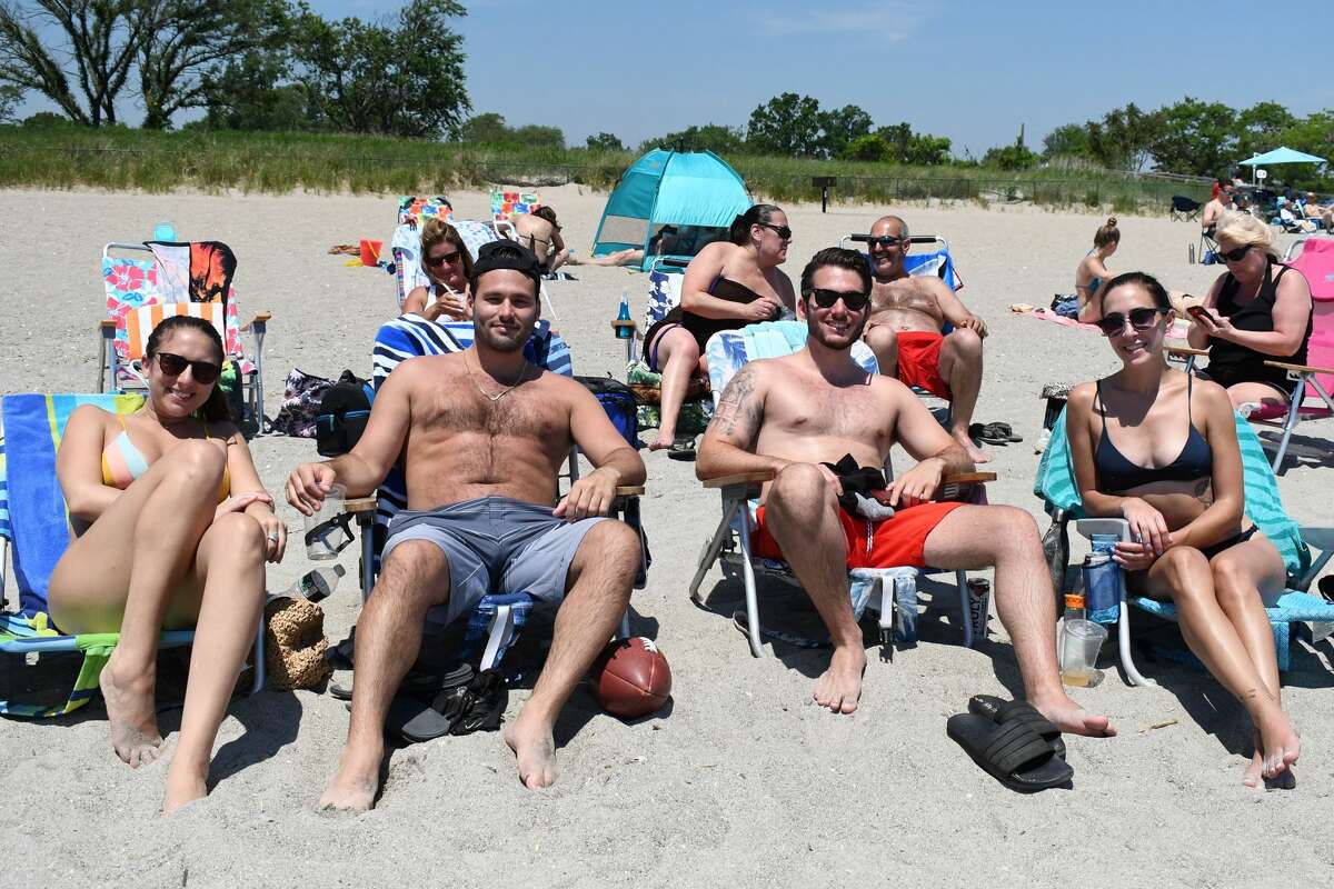 Temperatures soared into the 90s on June 6, 2021. Were you SEEN at Jennings Beach in Fairfield?
