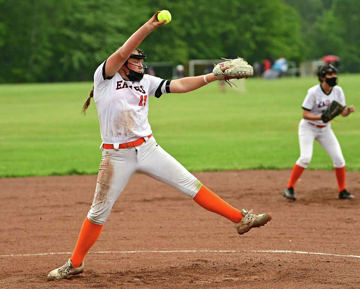 Bethlehem pitcher Anna Cleary, shown last season, has helped the Eagles to a 6-0 start this season.