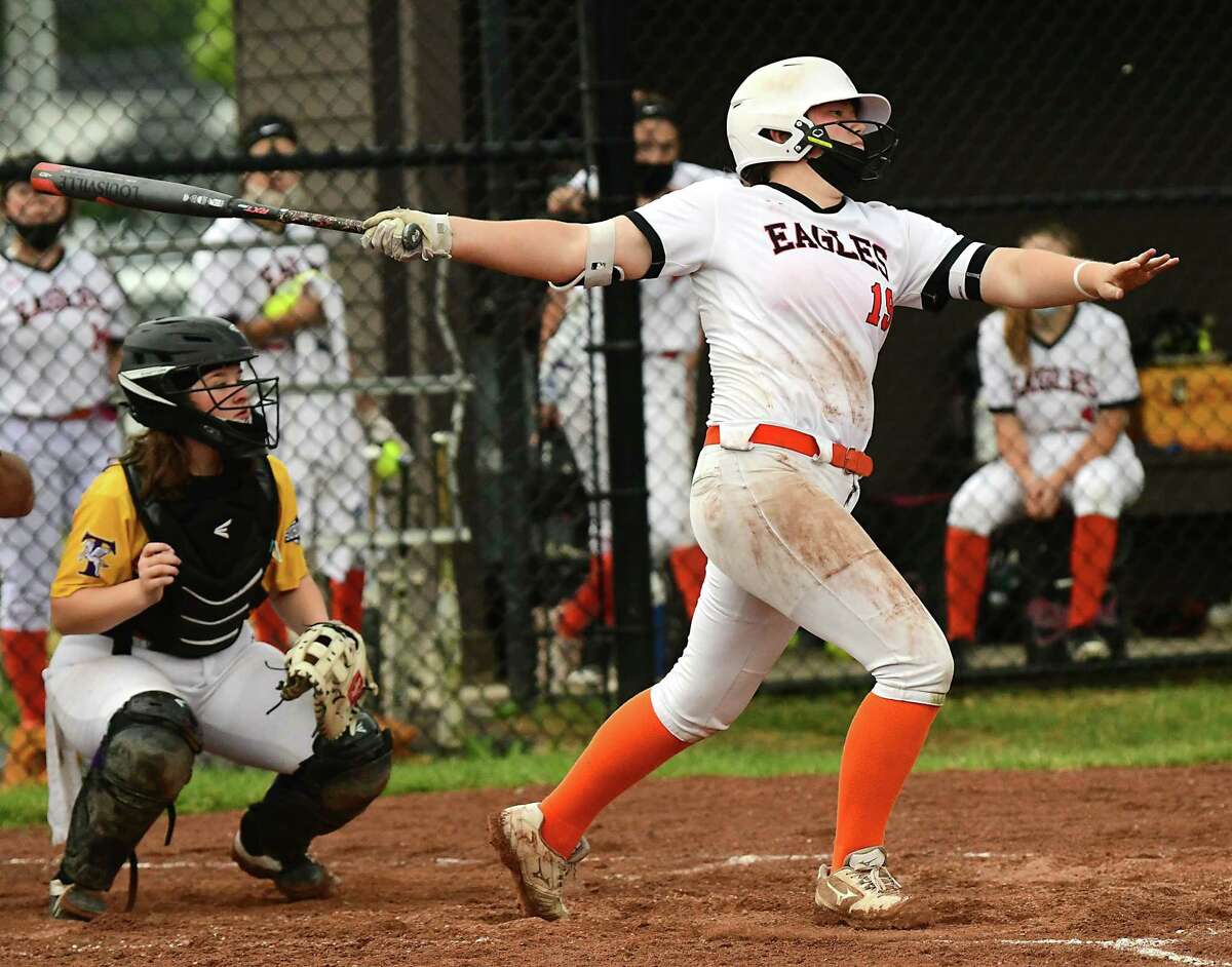 Bethlehem pitcher Anna Cleary, shown last season, is an accomplish hitter as well as a top-notch pitcher. She is this week's Athlete of the Week.