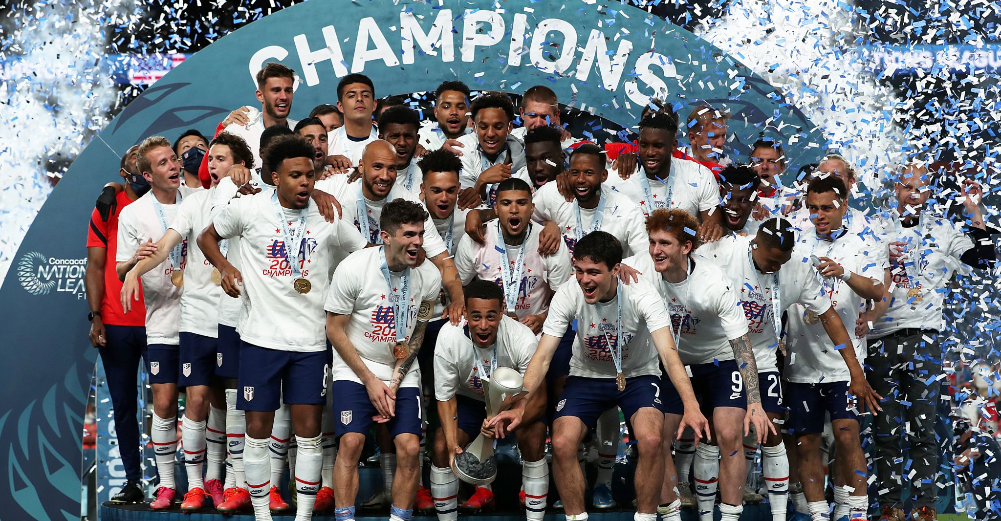 U.S. topples Mexico in CONCACAF Nations League final