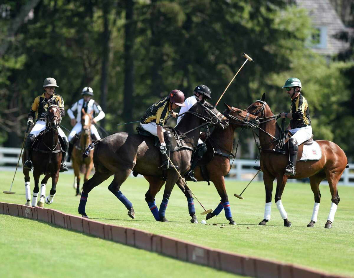 Photos from the season-opening match at the Greenwich Polo Club in Greenwich, Conn. Sunday, June 6, 2021. Level Select CBD played Palm Beach Equine in the East Coast Bronze Cup 2021 match before a sold out crowd.