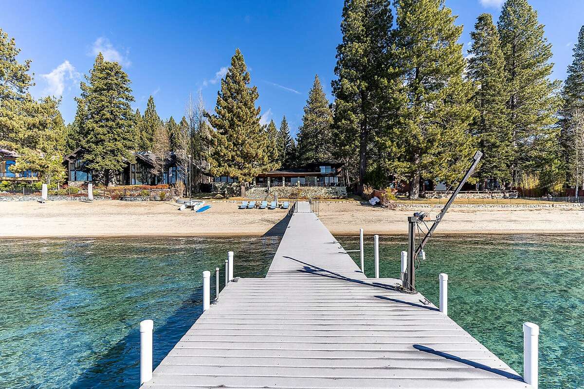 This lakefront property in Lake Tahoe sold last month for $22 million, the highest-priced sale in Incline Village so far this year. The 5,163-square foot property has four bedrooms and seven bathrooms, and has a much-sought-after private pier along a sandy beach.