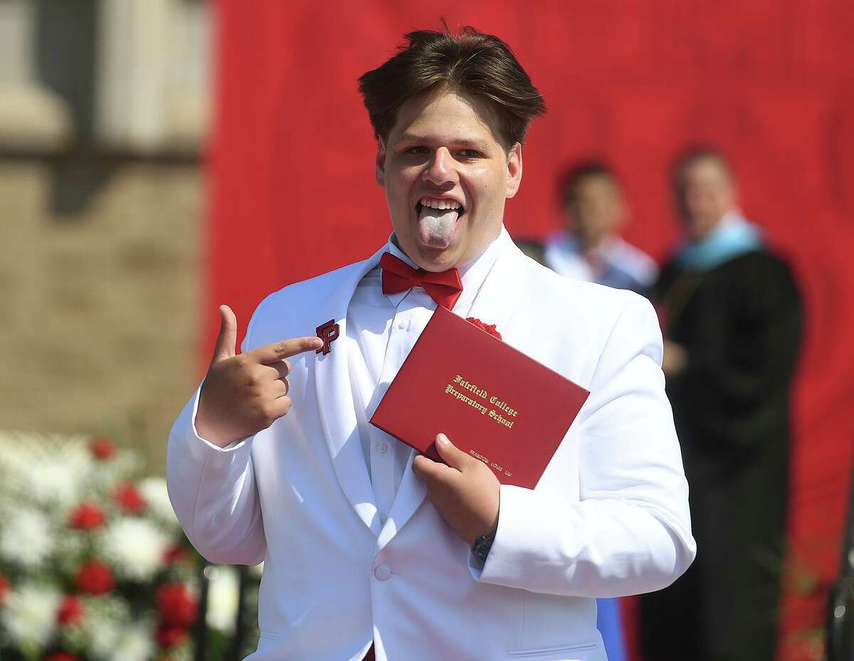 The Fairfield Prep graduation in Fairfield, Conn. on Sunday, June 6, 2021.