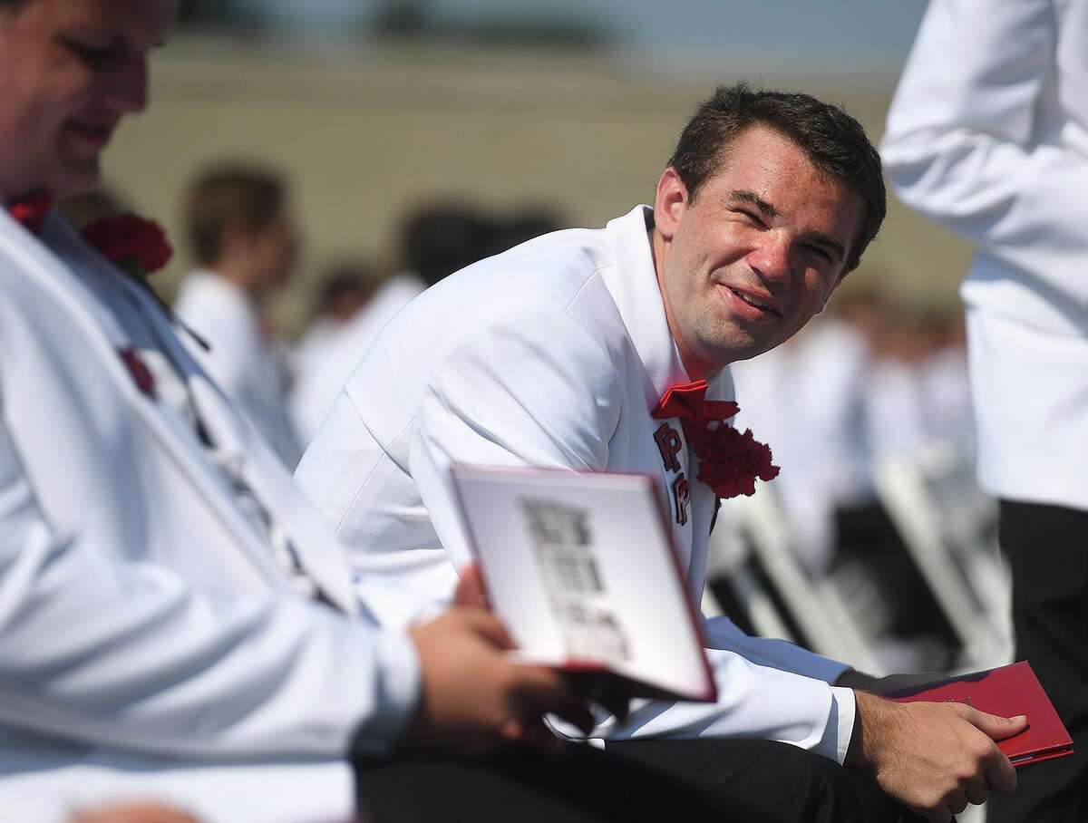 The Fairfield Prep graduation in Fairfield, Conn. on Sunday, June 6, 2021.