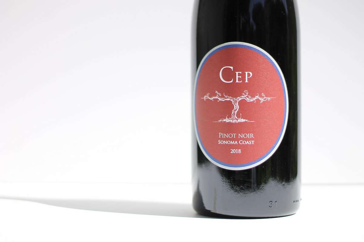 The 2018 Cep Pinot Noir Sonoma Coast, from Peay Vineyards.