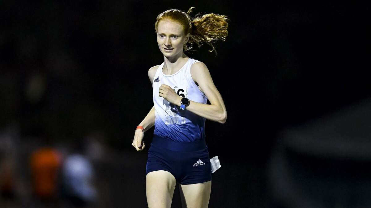 Rice distance runner Grace Forbes.