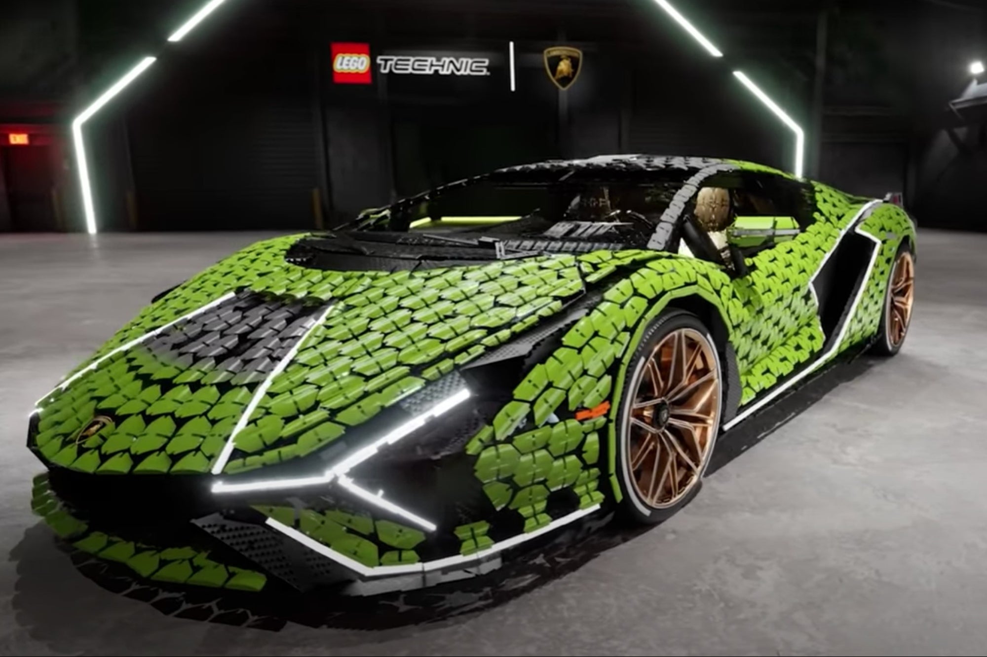 Lamborghini Life Size Lego Car LEGO® Technic Lamborghini Sián FKP