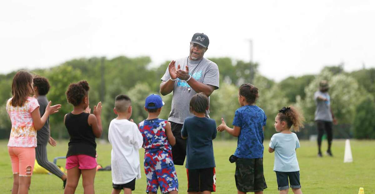 For the past 10 years, physical education teacher Dominic Cameron has hosted DC Speed Camp, a free 16-week program for kids to work on athletic and agility skills at IDEA Harvey E. Najim charter school.