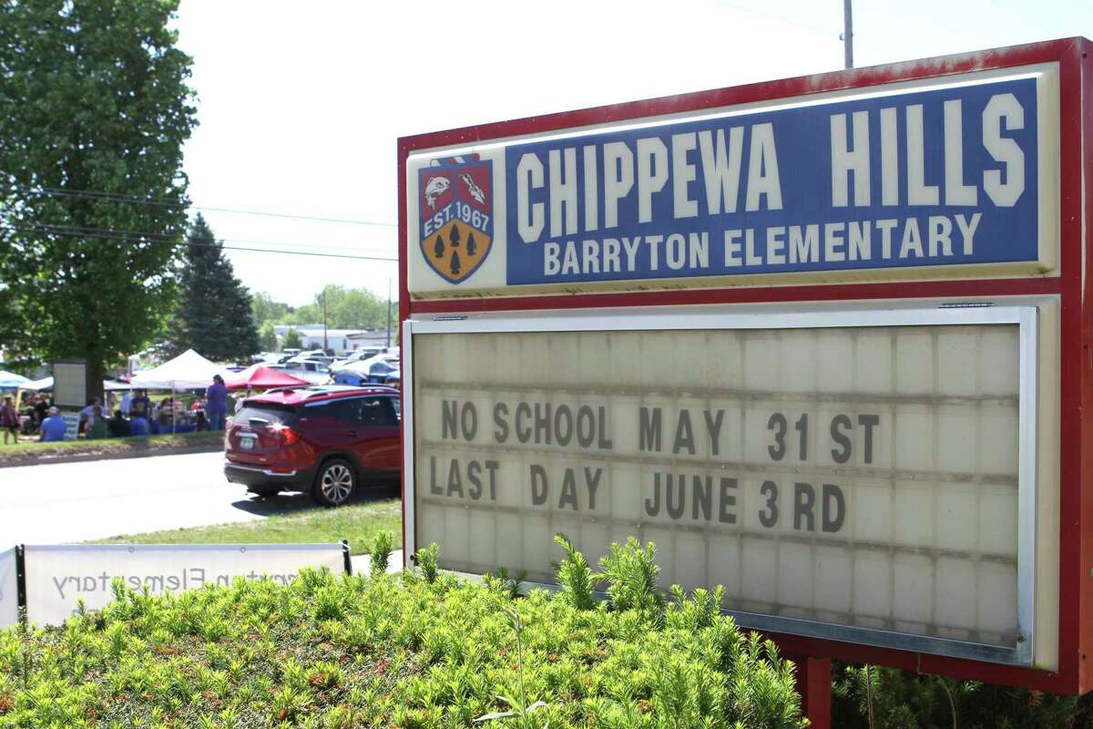 The doors at the original Barryton Elementary building closed for good on June 5 after nearly 90 years of being open. A newly-built elementary school is set to open this fall. (Pioneer photo/Gena Harris)
