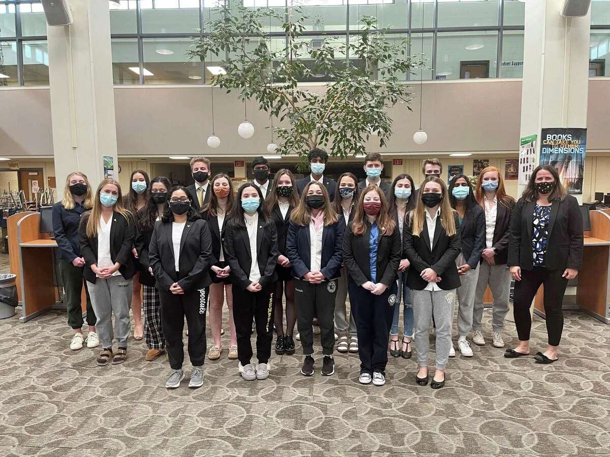 Trumbull High School's We the People team recently placed ninth out of 48 teams at the national competition.