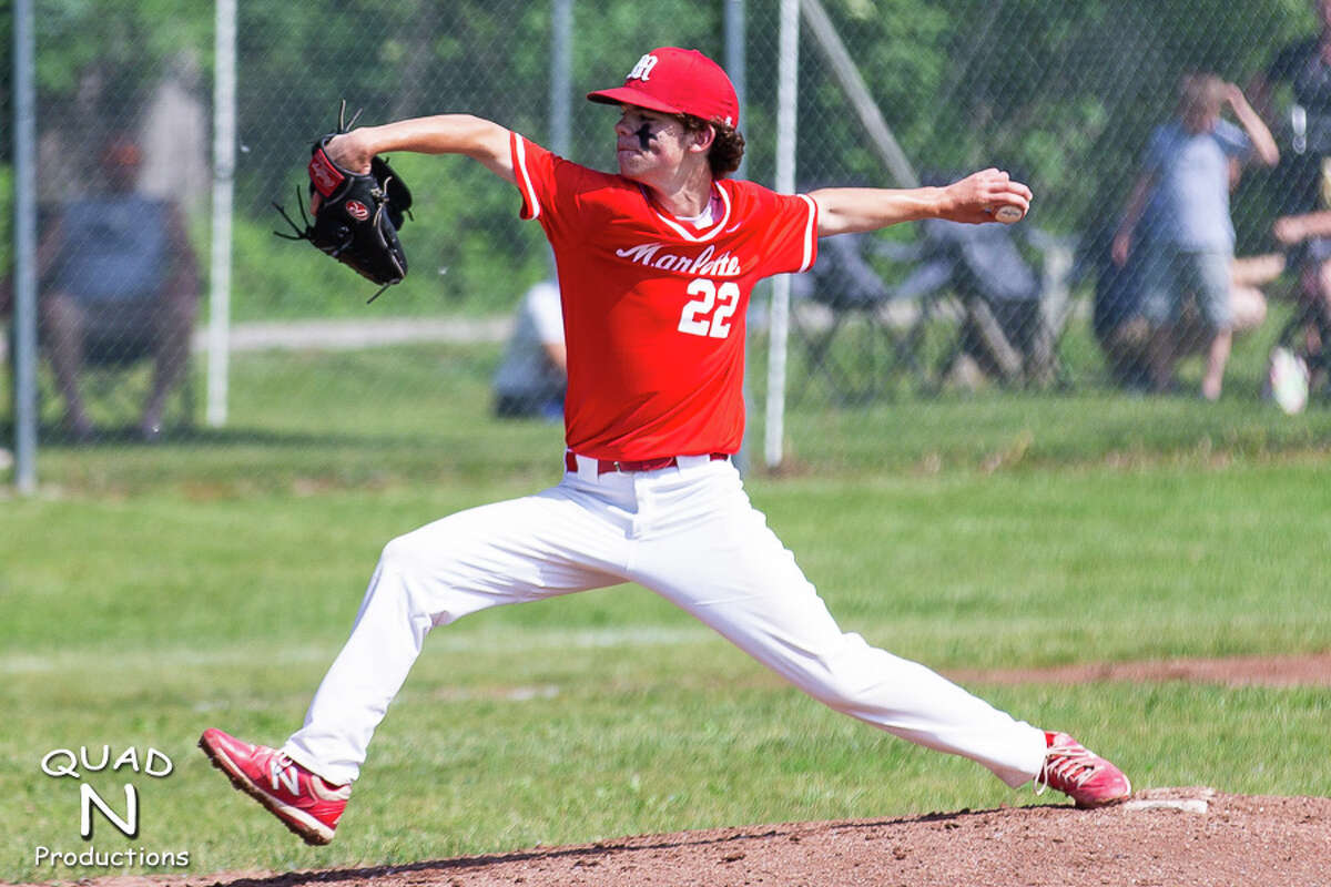 The Harbor Beach varsity baseball team fell to the Marlette Red Raiders, 8-2, at Kingston High School on Wednesday. The Pirates finished the season as district champions with a record of 10-8-1. 
