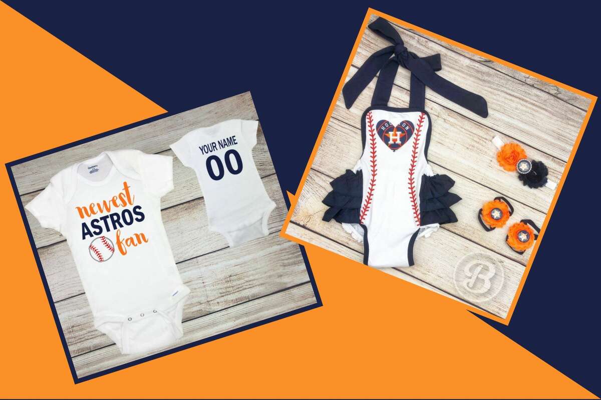 If these Astros onesies don't make you swoon, we don't know what will.   