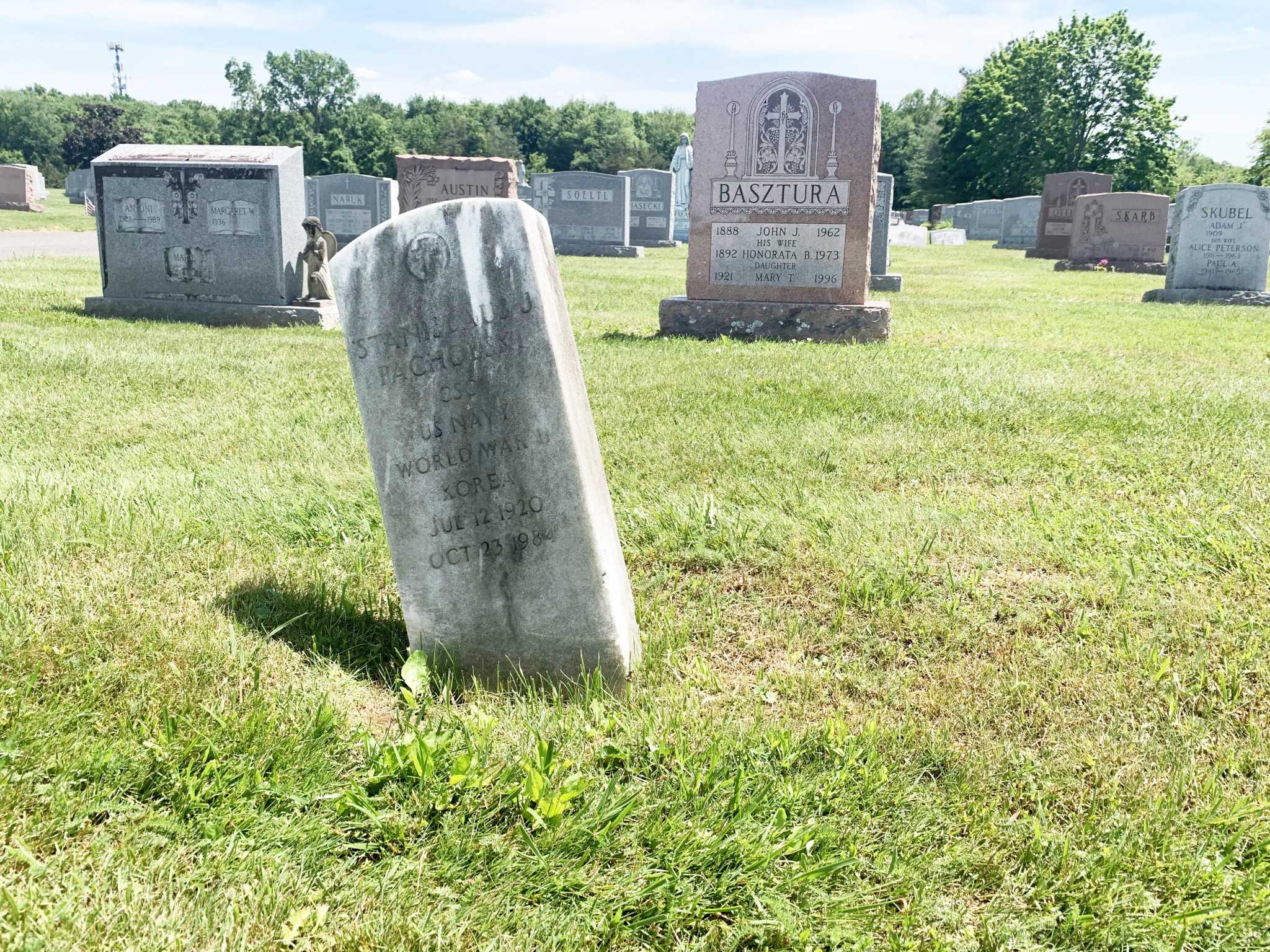Headstones are toppling over at Middletown cemetery. Who should fix flooding issue? - Vimarsana News