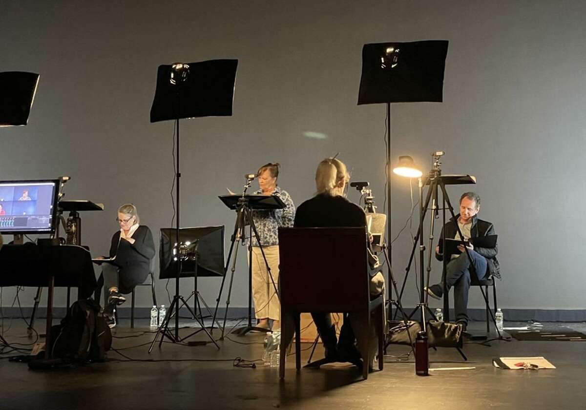The Westport Country Playhouse is presenting a filmed on the Playhouse stage, and broadcasted virtually, Script in Hand playreading, of the comedy play titled: