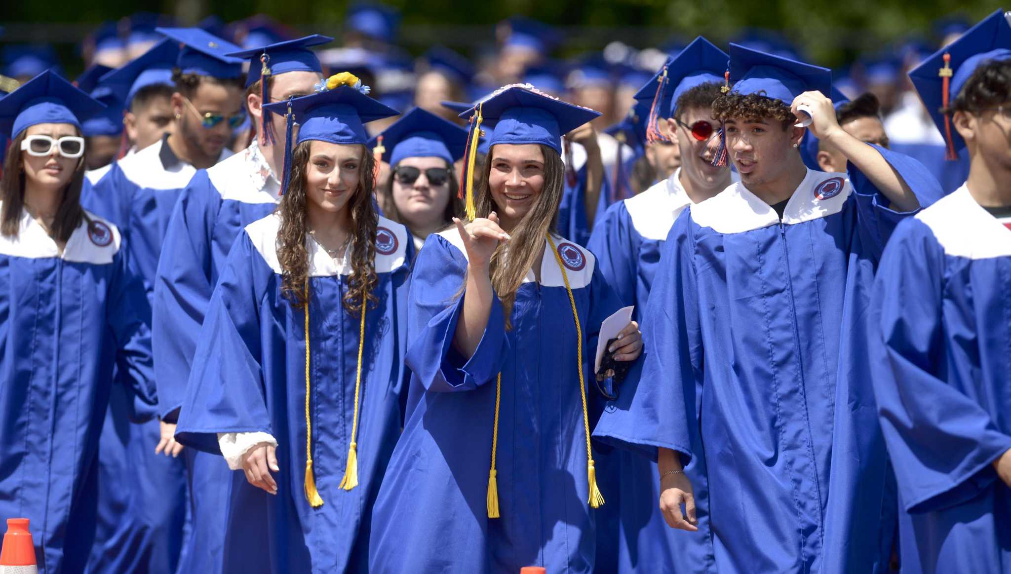 Photos Danbury High School students graduate ‘You all did it’