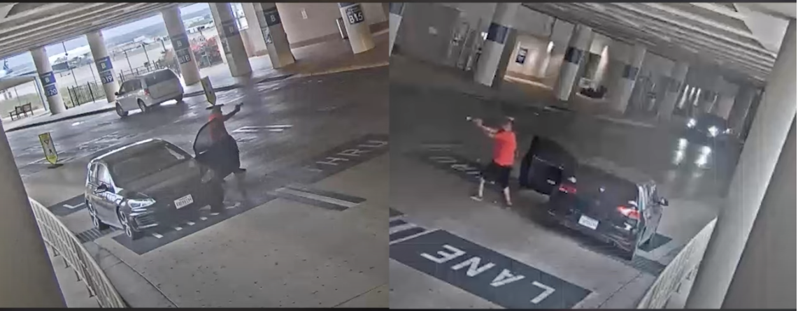 Security camera footage of airport shooting released by San Antonio police