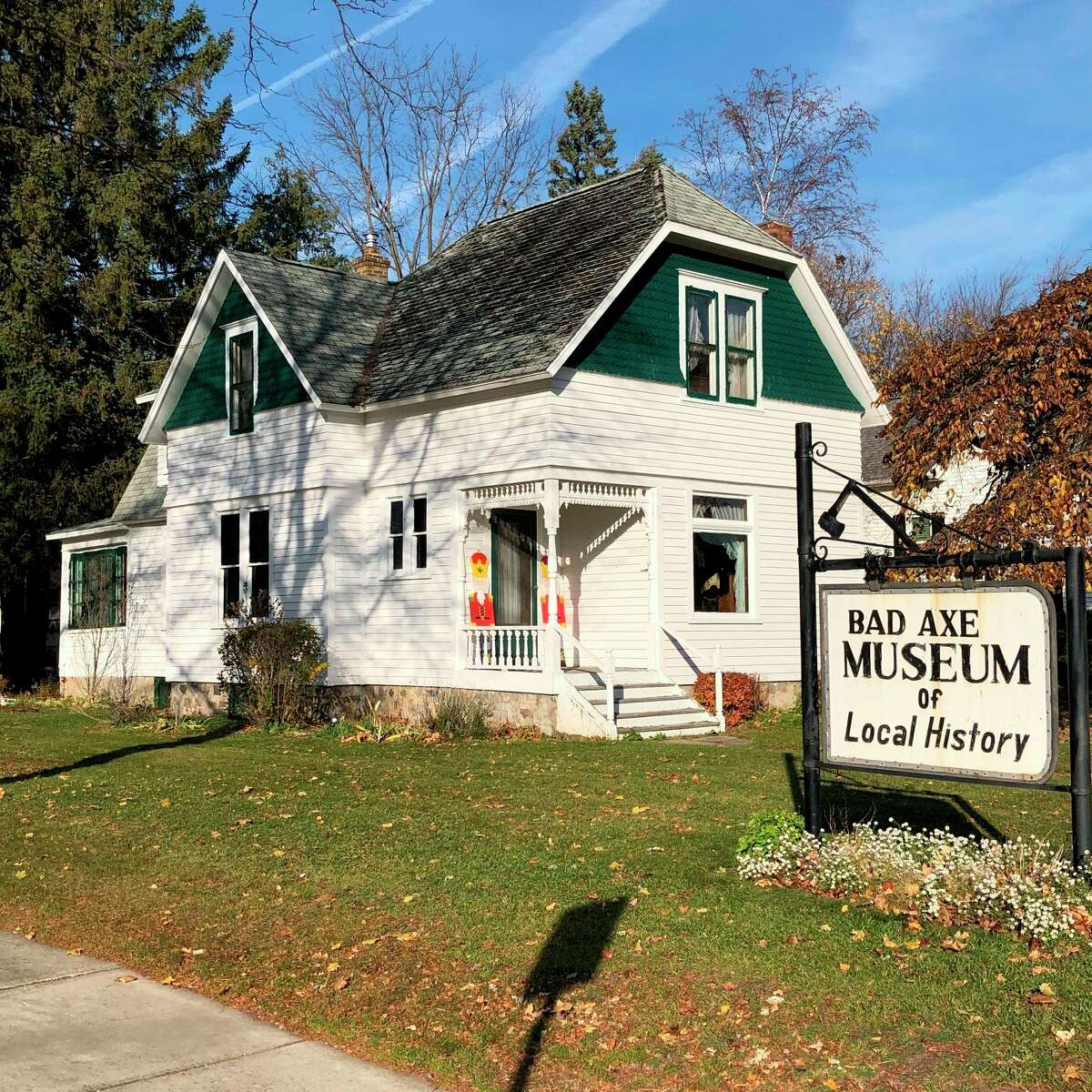Commemorative bricks sold as a fundraiser by the Bad Axe Historical Society are nearing an installation date at the Allen House. (Bad Axe Historical Society/Courtesy Photo)