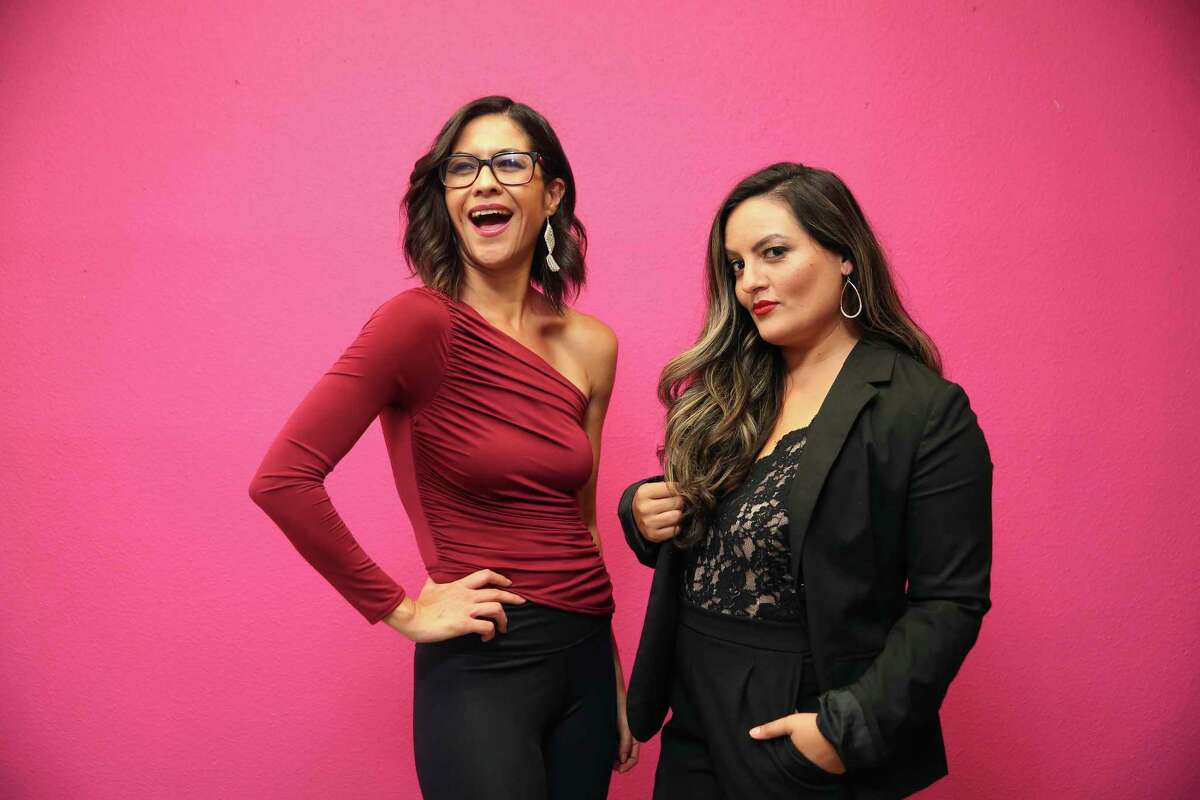 Nina Duran, left, and Samantha Najera, launched the comedy web show, 