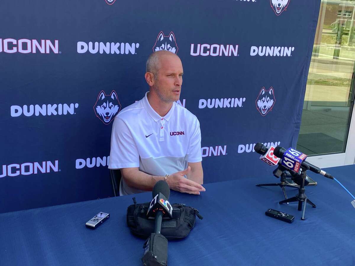 Dan Hurley met with reporters in a live availability for the first time in 15 months on Friday.