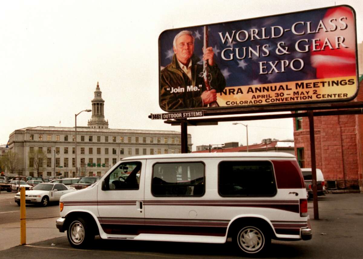 1999: After Columbine, NRA continues to oppose waiting periods After the Columbine High School shooting in Littleton, Colorado, the NRA continued to oppose a waiting period for handgun purchases and a limit of one gun a month for individual purchases. However, it said it would consider background checks at gun shows and bar juveniles with felony convictions from buying guns. It also went forward with its annual meeting in Denver, though it was scaled down and was met by protests.
