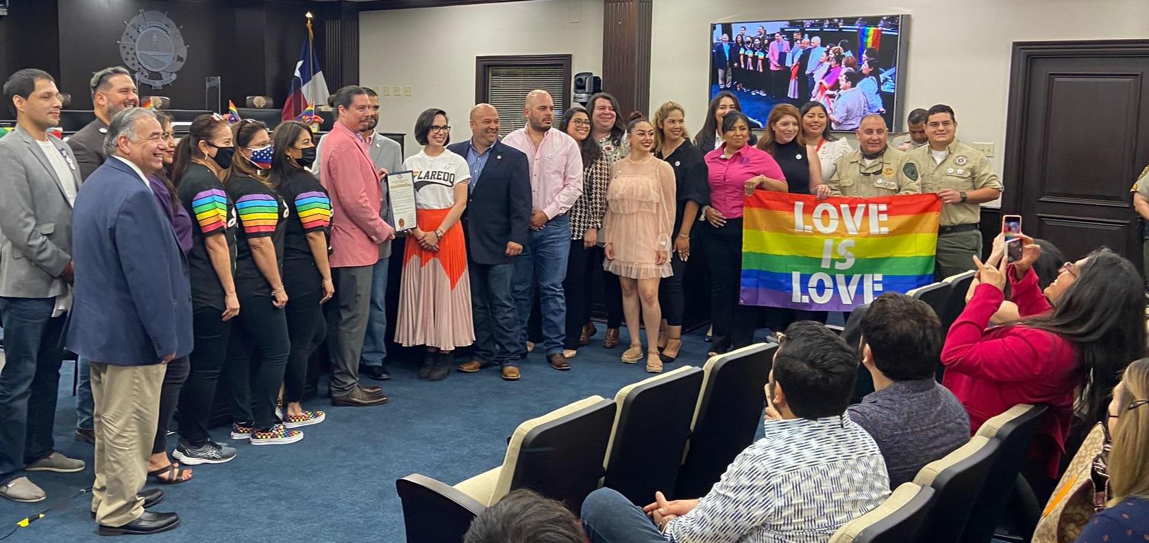 'Be proud': Laredo proclaims June as PRIDE month - Vimarsana News