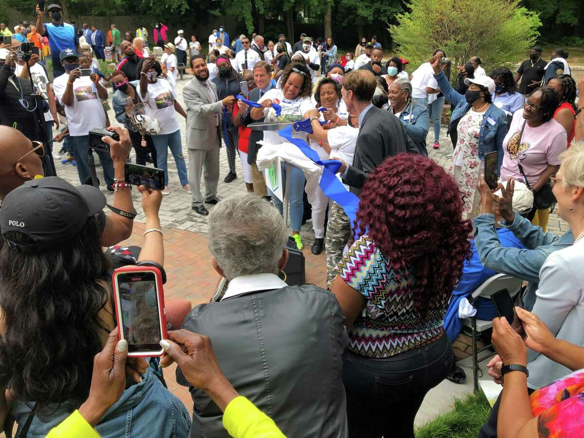 A memorial created by mothers that lost loved ones in New Haven, the New Haven Botanical Garden of Healing Dedicated to Victims of Gun Violence, was formally dedicated in June 2021.