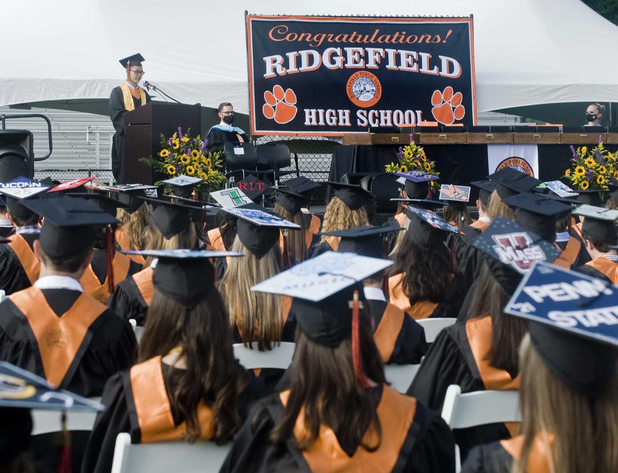 PHOTOS Ridgefield High graduates the class of 2021