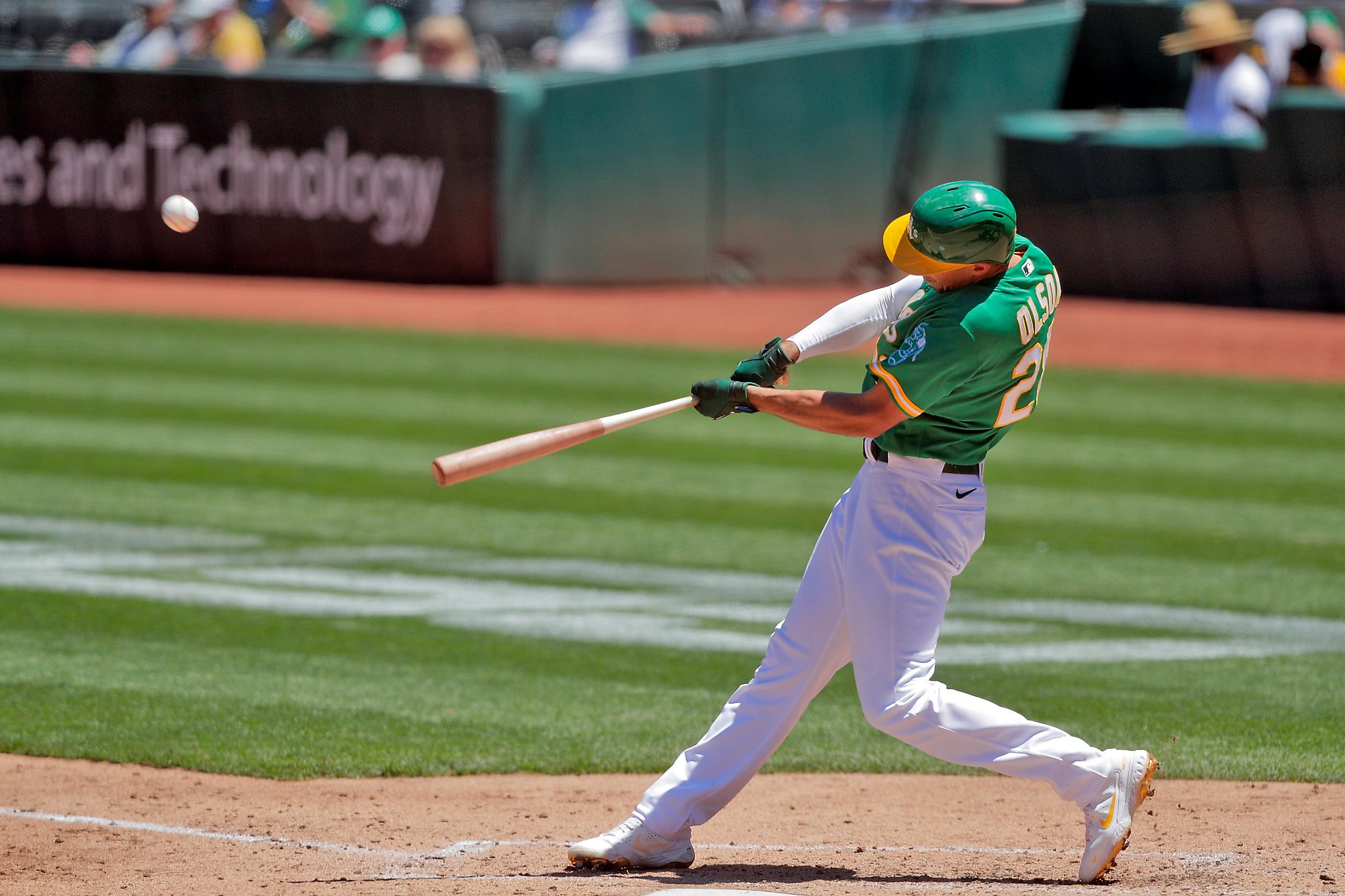 A's Matt Olson says Home Run Derby is 'something I'd be open to' if asked