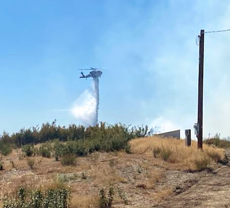 Crews battle wildfire burning in Amador County - Vimarsana News
