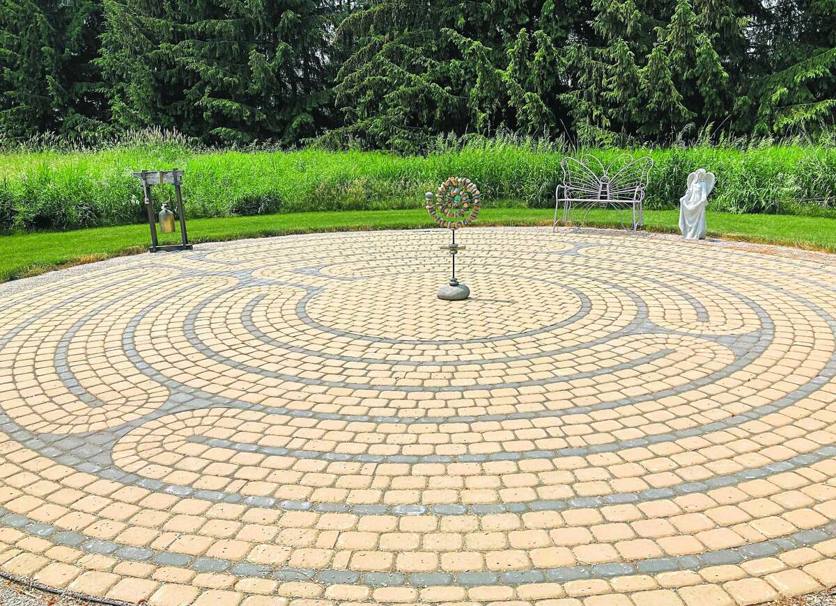 The Willow Labyrinth in Port Austin on June 10.