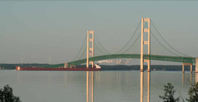 Ludington man arrested after gunshot, road rage incident on Mackinac Bridge - Vimarsana News