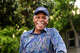 Danny Glover takes a moment for a few photos after he filmed the commercial “Lethal Vegan Pt. 2.”