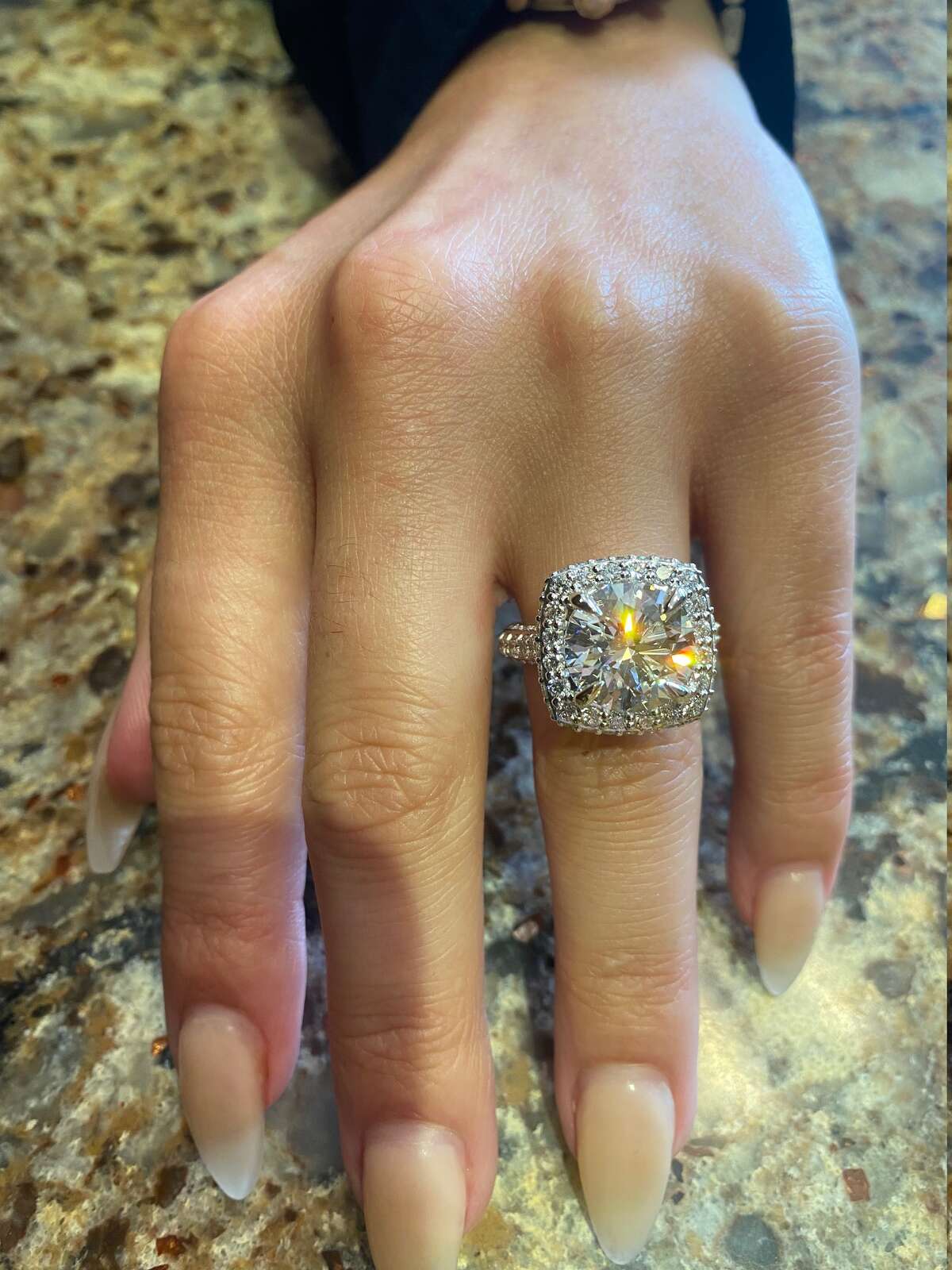 Hannoush Jewelers 127K custom diamond ring goes viral on social media