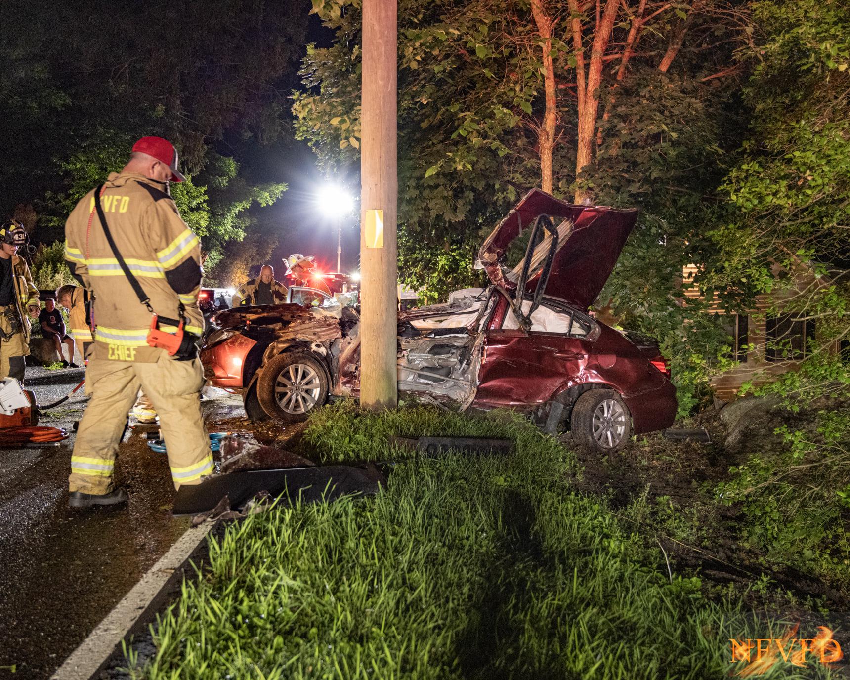 Police: Teen driver seriously injured in New Fairfield crash