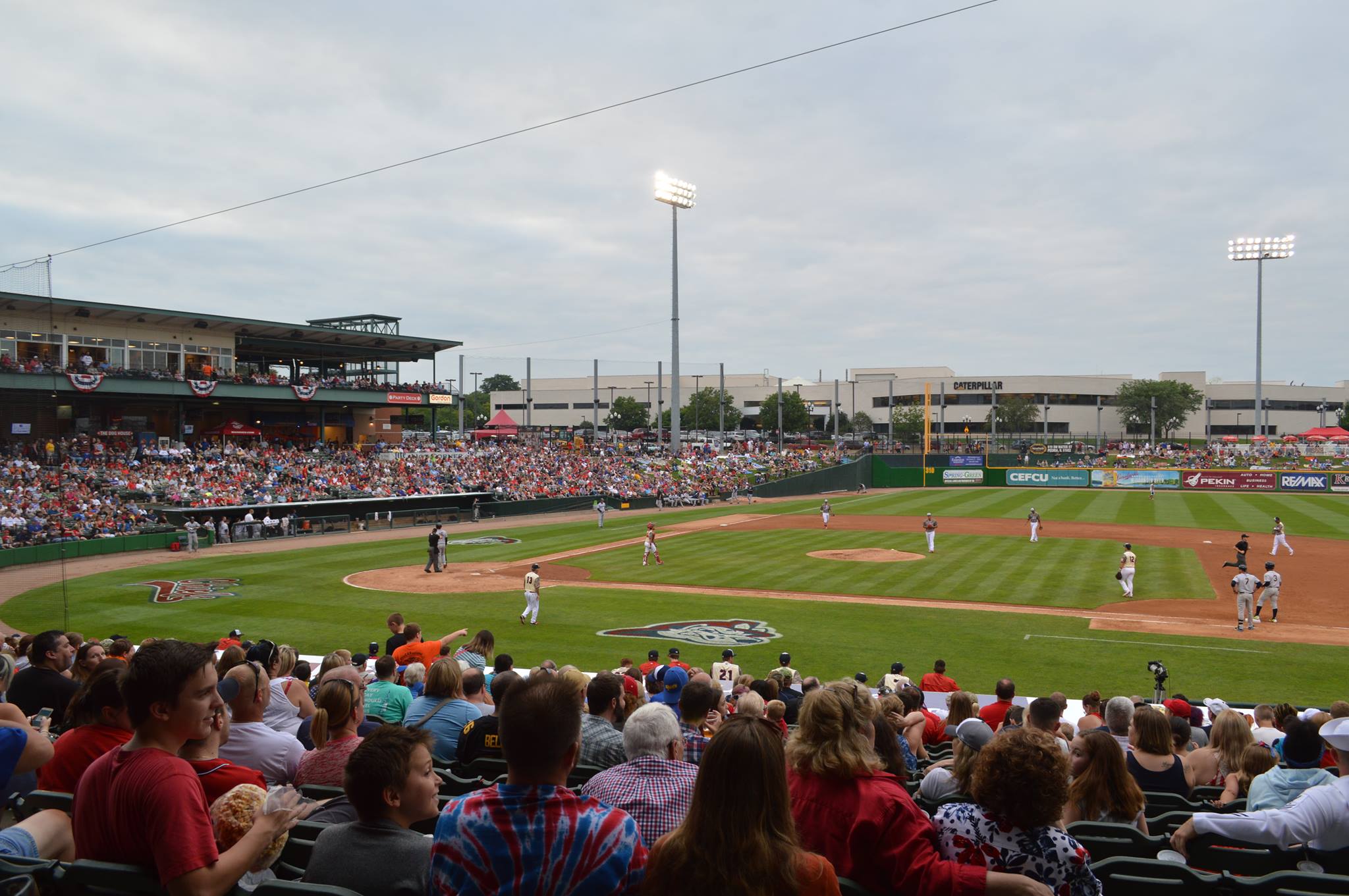 Dozer Park, Minor League Baseball Stadium - River City Construction